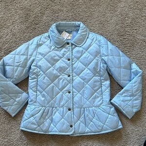 Crewcuts Light Blue Quilted Kids Jacket